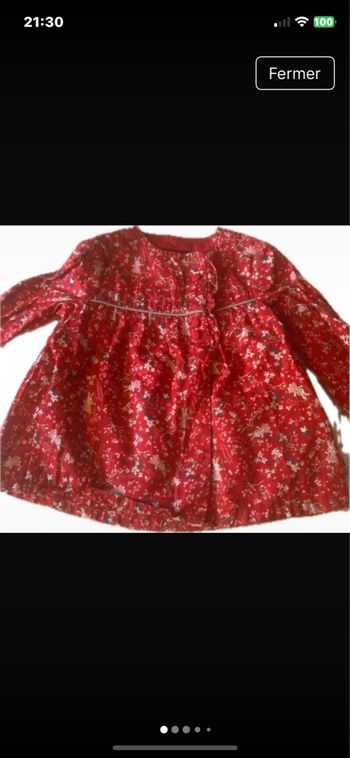 Tunique sergent major 6 mois