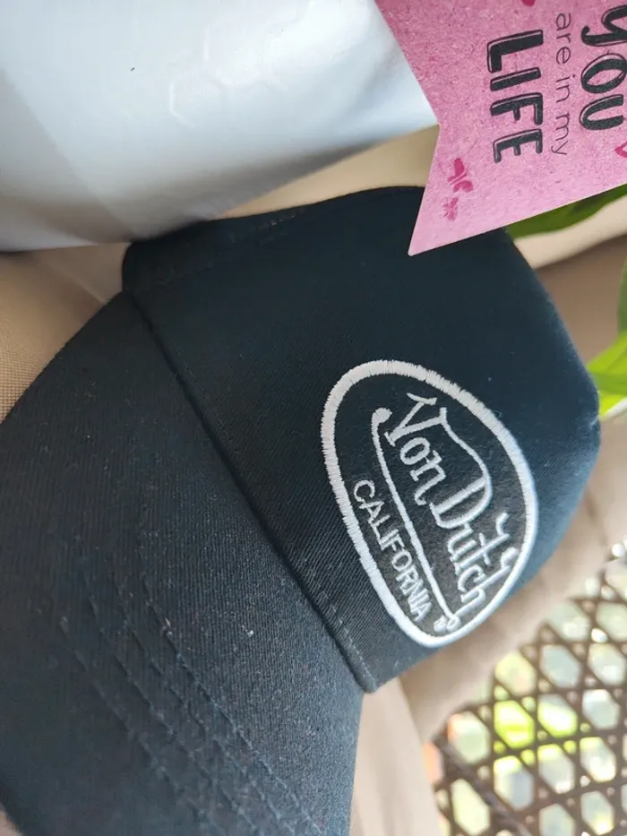 Casquette Trucker Von Dutch noire - photo numéro 4