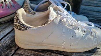 Baskets sneakers cuir blanche Victoria 36 brillante