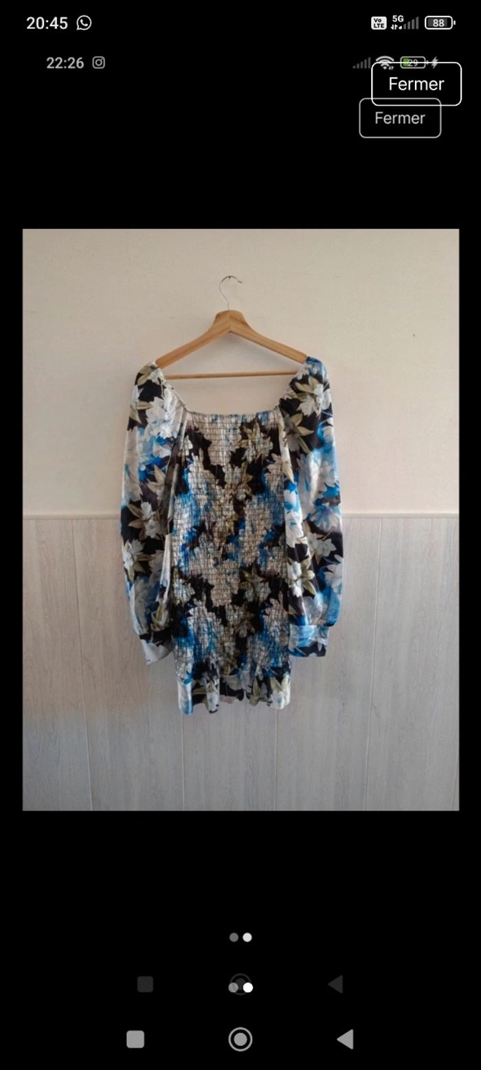 Robe courte moulante manches longues - photo numéro 2