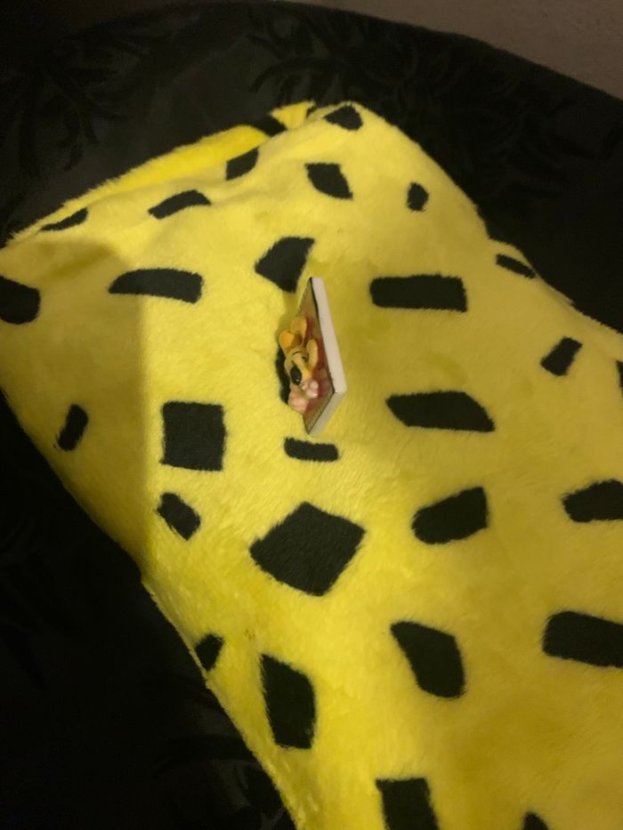 Pochette tout douce 15/20cm et fèves marsupilami