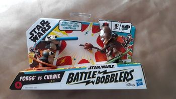 Battle bobblers - Star Wars - Porgs VS Chewbacca