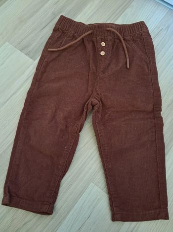Pantalon en velour