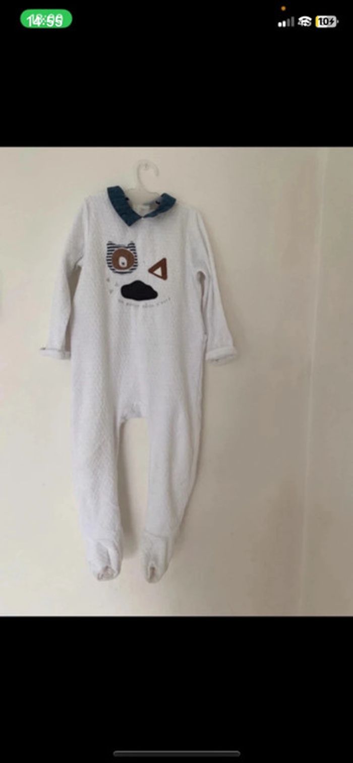 Lot de 3 pyjamas Gemo 24 mois - photo numéro 4