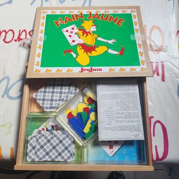Jeu nain jaune bois complet avec notice