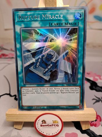 Carte Rupture Miracle UR Yu-Gi-Oh! Batailles de Légende Chap.1 FR BLC1 025