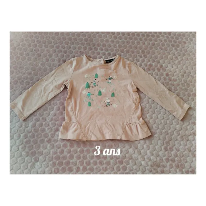 Haut manches longues Sergent major 3 ans