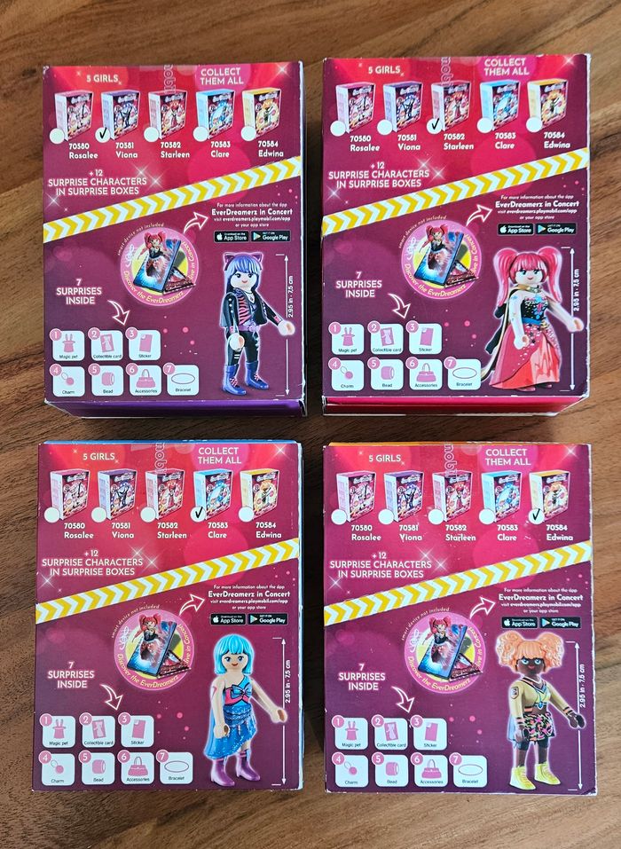 Playmobil EverDreamerz - lot de 4 sets *neuf* - photo numéro 2