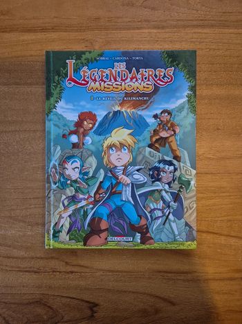 BD les légendaires missions " 1. Le réveil du Kilimanchu"