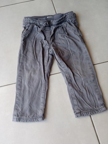 Pantalon doublé