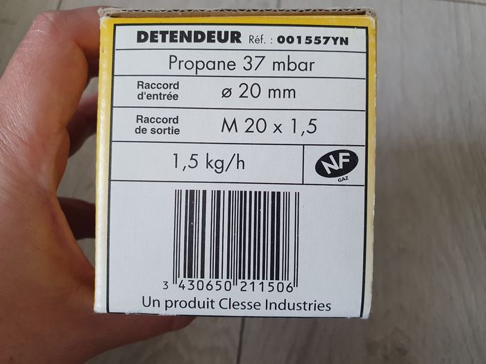 Détendeur propane elfi clip - photo numéro 5