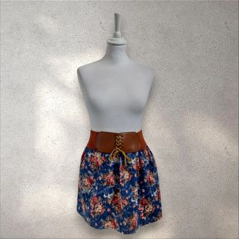 Jupe avec ceinture intégrée taille élastique S