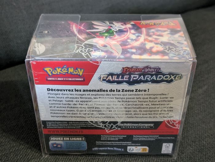 Display Pokémon Faille Paradoxe EV04 Fr Scellée sous Protection - photo numéro 3