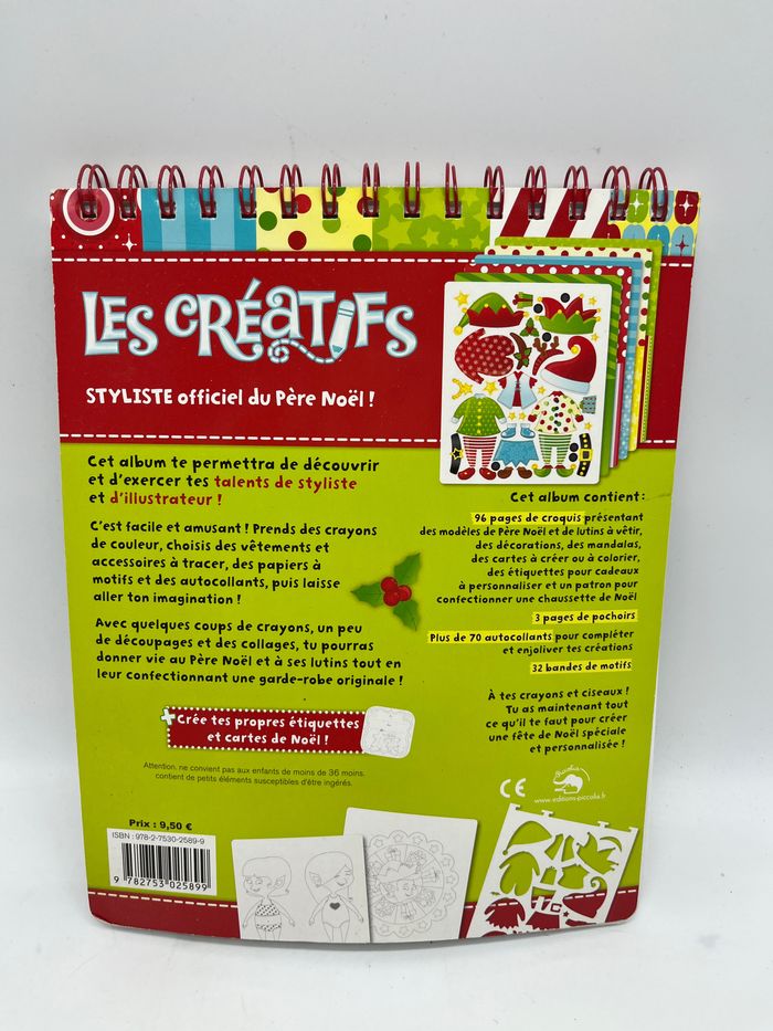 Livre d’activité magazine les creatifs special Noël Neuf ! - photo numéro 7