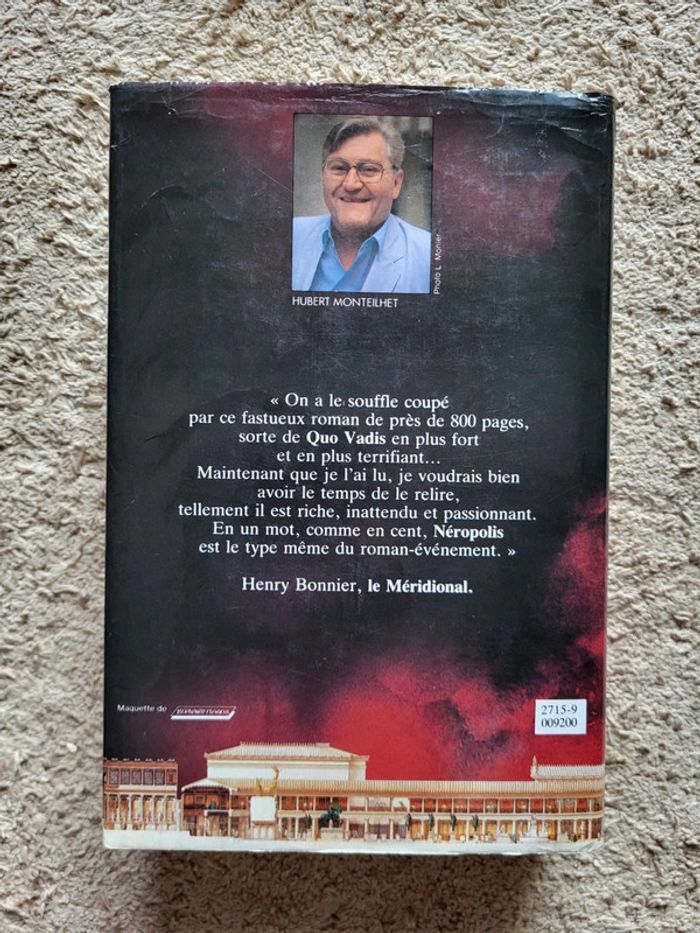 Néropolis, Roman des temps néroniens d'Hubert Monteilhet - photo numéro 2