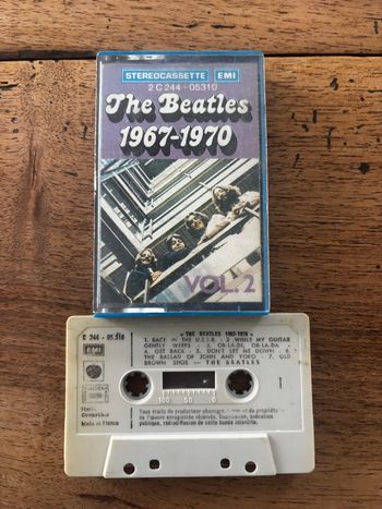 Cassette audio The beatles 1967 1970 vol 2
