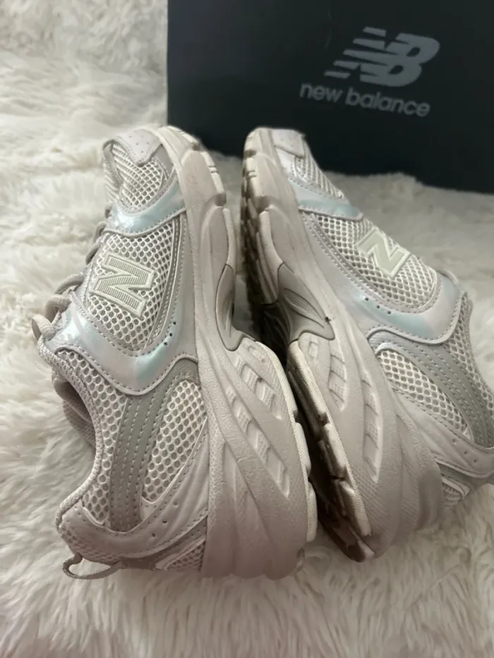 Baskets New balance 530 beige p37,5 - photo numéro 5
