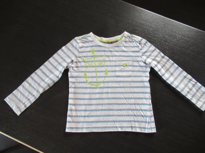 Tee-shirt manches longues garçon 4 ans Sergent Major