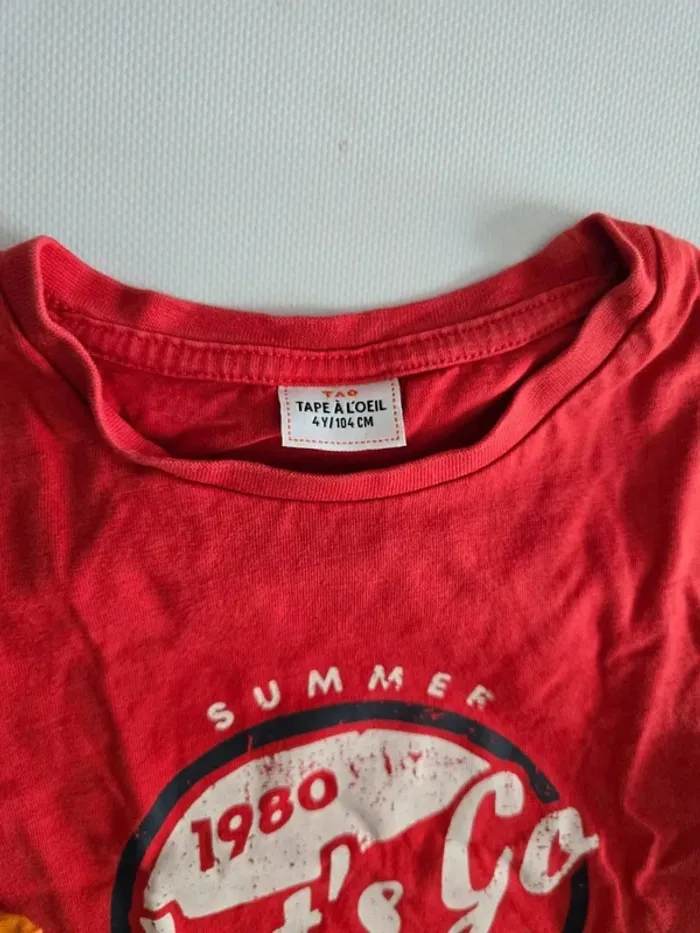 Lot de 2 tee shirt manches courtes - photo numéro 3