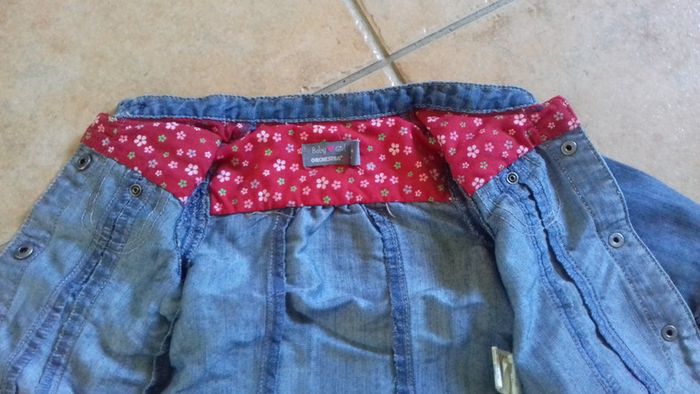 Veste en jean 9mois / 71cm