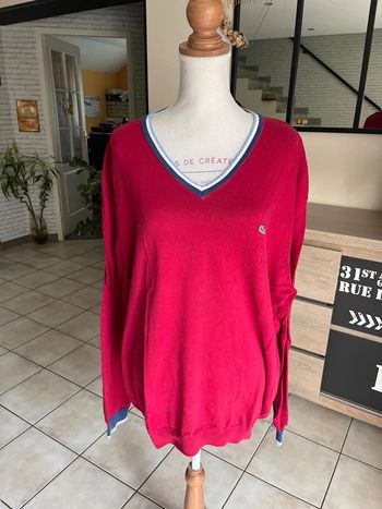 Pull col V Lacoste