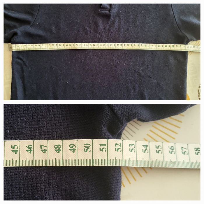 Zara Polo MC TEurM- Marine - En Maille- Regular Fit-  TBE - photo numéro 5