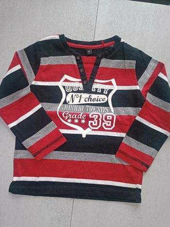 Tee shirt manches longues 4 ans