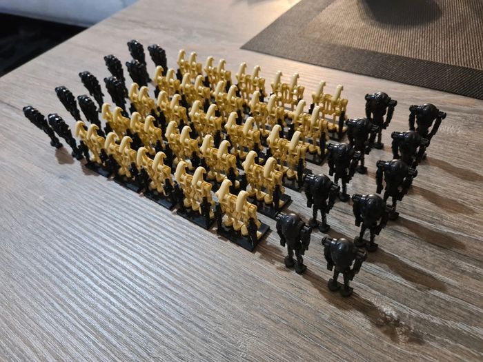 Figurines type lego 50 droides de combats + 20 super droides star wars - photo numéro 4