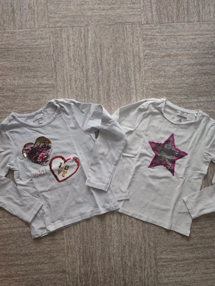 Lot de 2 pulls fille 6 ans