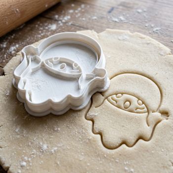 Emporte-pièce Fantôme Mignon Kawaii - Découpoir Biscuit Pâtisserie Halloween