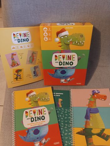 Jeu éducatif devine mon dino