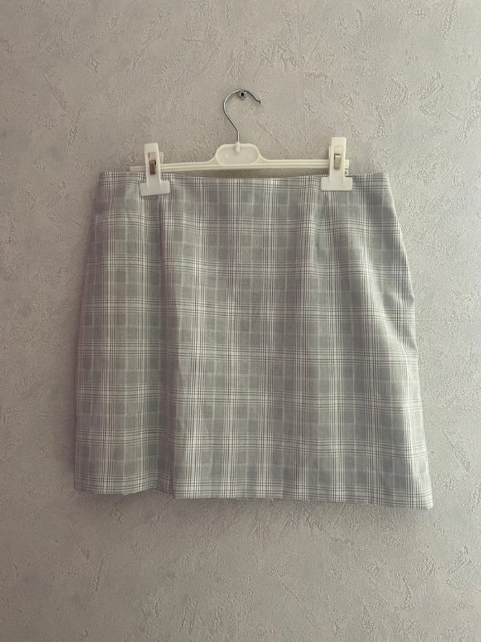 Jupe courte à carreau