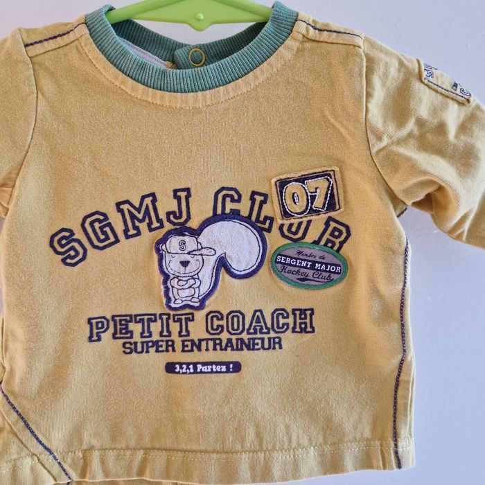 1 mois tee-shirt manches longues - photo numéro 2