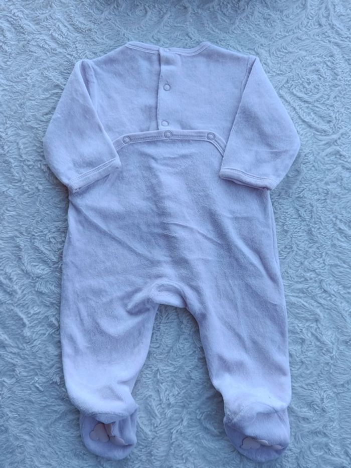 Pyjama grenouillère velours Fille 3 mois Minnie Love Friends hugs Disney Baby - photo numéro 7