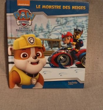 Livre pat patrouille le monstre des neiges