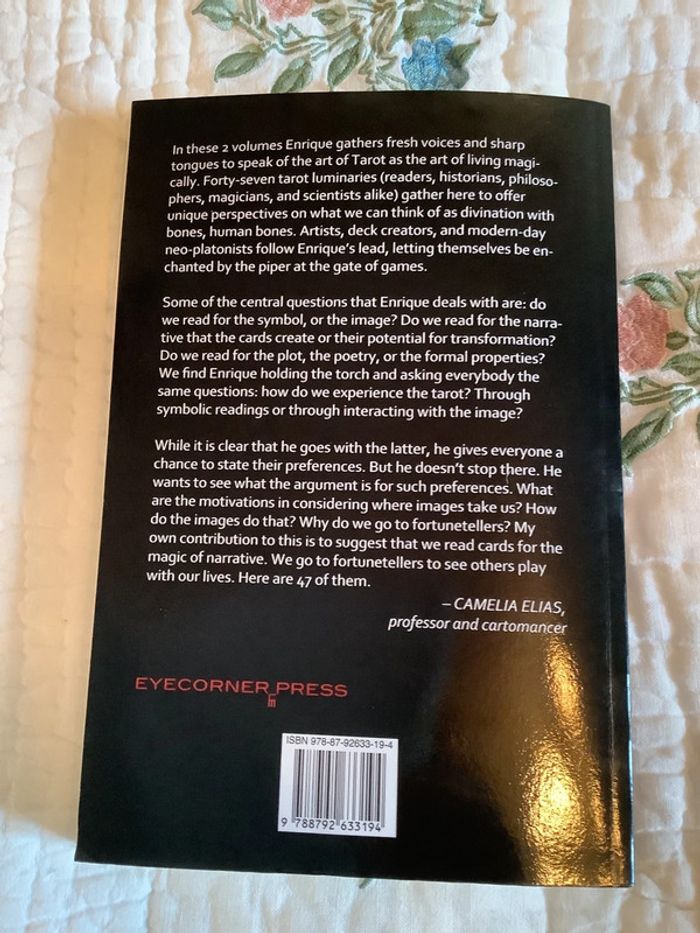 Ex Itent Er et En Terex It, livres d’Enrique Enriquez d’entretiens sur le tarot en anglais - photo numéro 4