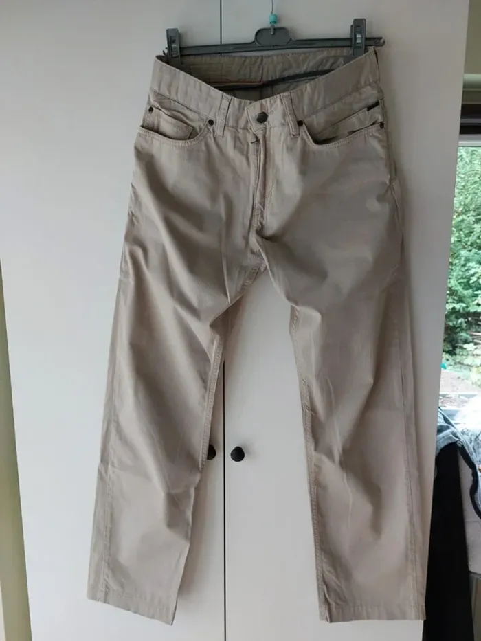 Pantalon Celio beige taille M