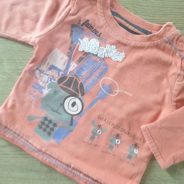 💚 Tee-shirt Orchestra 6 mois #emyfleury_6moisgarçon - photo numéro 2