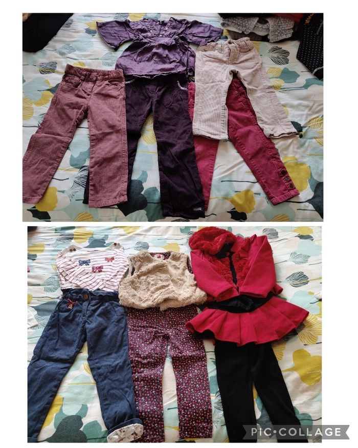 Lot vêtements fille 2 ans - photo numéro 2