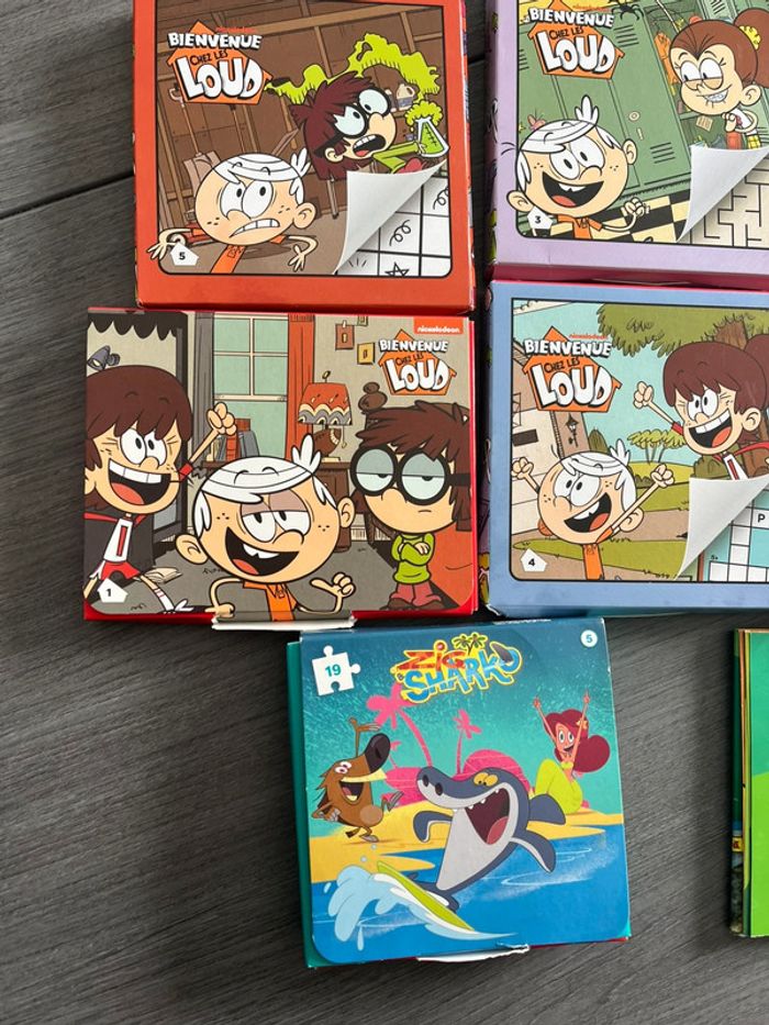 Cadeaux happy meal loud panini sport et puzzle zig et sharko - photo numéro 2
