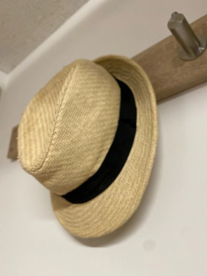 Chapeau paille canotier T52 - photo numéro 2