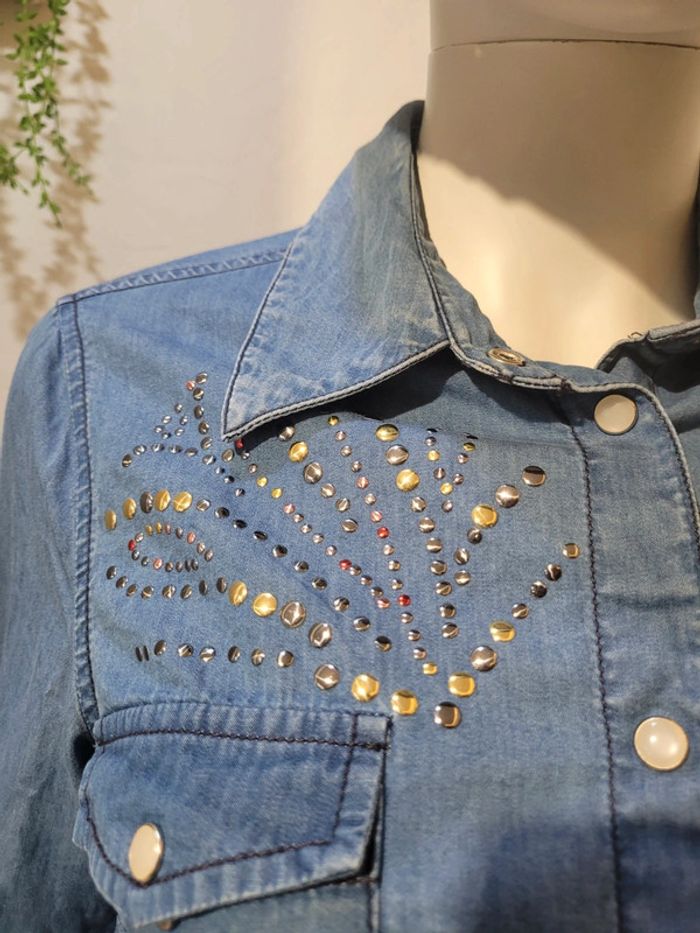 Chemise en jean - photo numéro 3