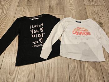 Lot de 2 tee shirt 3 ans