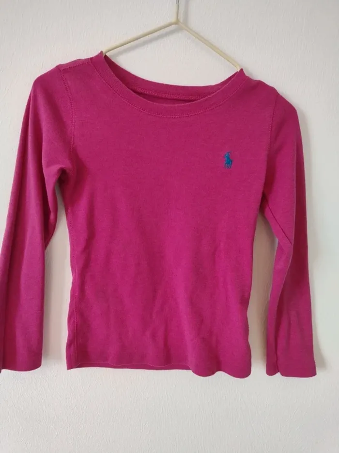 Chemise fille manches longues