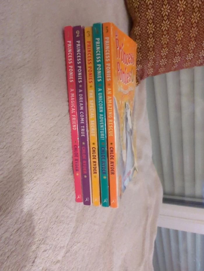 Lot de 5 livres Princess Ponies de Chloé Ryder - photo numéro 2