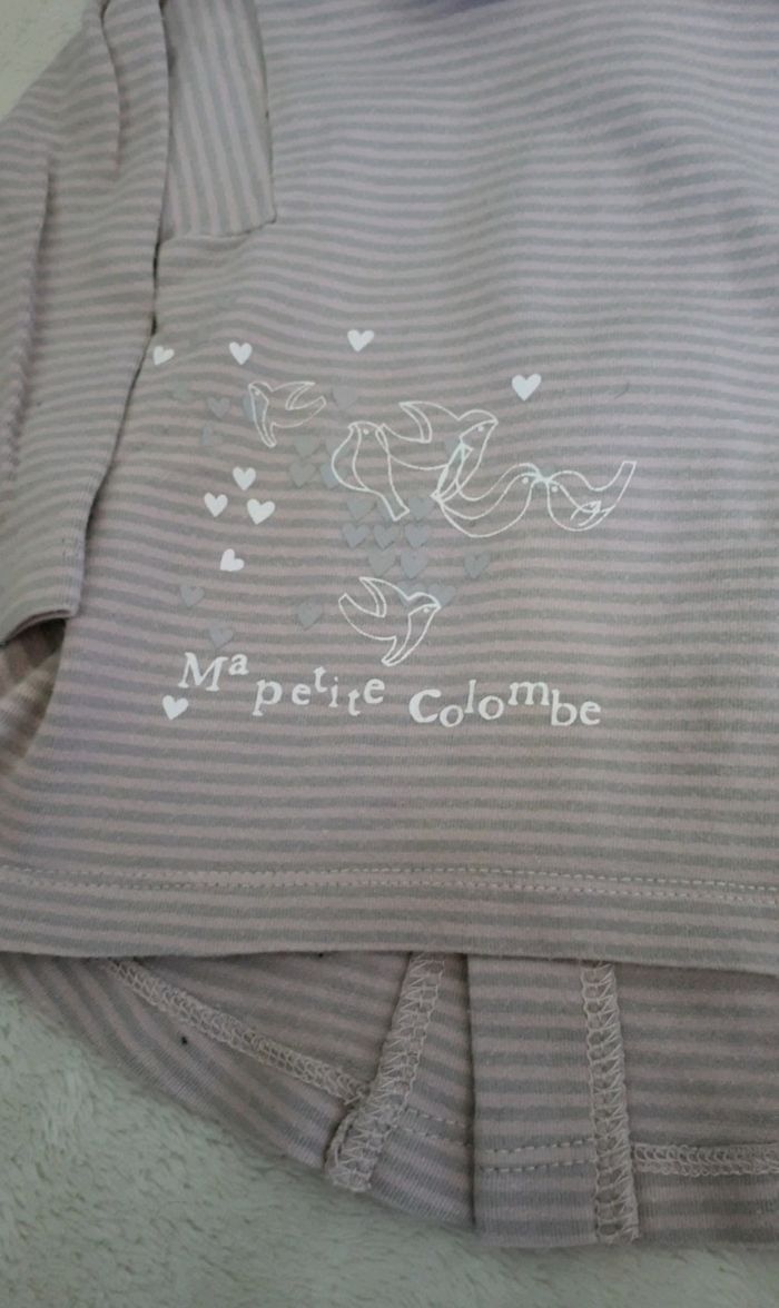 🌸Tee shirt manches longues 3 mois Kitchoun - photo numéro 2