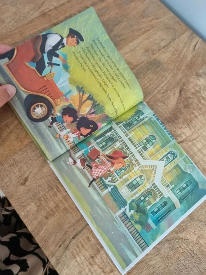 Livre enfant une aventure avec pollyanna - photo numéro 3