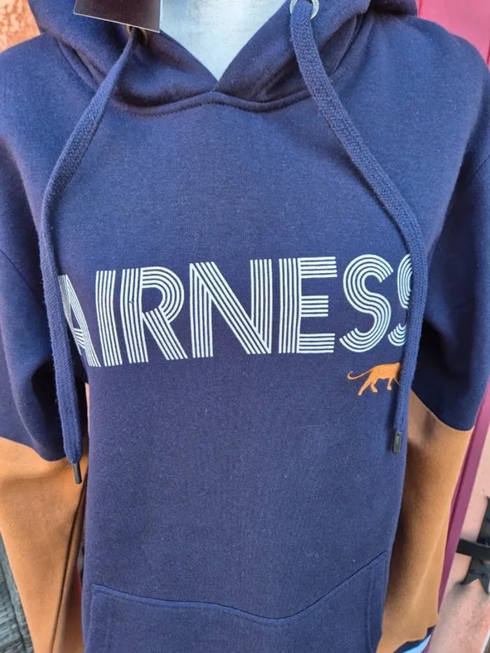 Sweat à capuche homme Airness T. XL neuf - photo numéro 2
