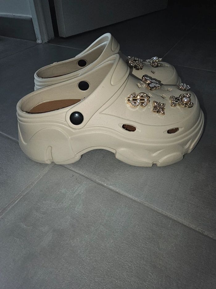 Sabots beige - photo numéro 2