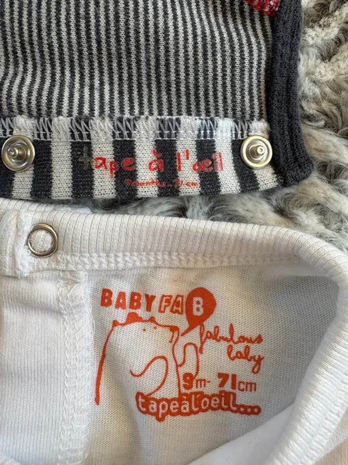 Lot de 2 t-shirts Tape à l’Oeil manches longues - photo numéro 4